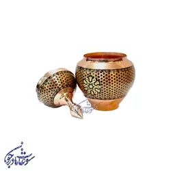 قندان مس و خاتم ترنج کوچک - سوغات مادرجون