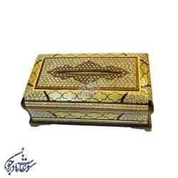 جعبه دستمال خاتم بغل کاس مدل صلیبی - سوغات مادرجون