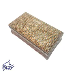 جعبه کارد و چنگال خاتم مدل تخمه دار - سوغات مادرجون