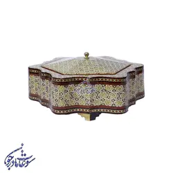 شکلات خوری دالبر دار خاتم 6 گوش - سوغات مادرجون