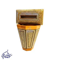 جا دستمال و سطل خاتم مدل پره وارو - سوغات مادرجون