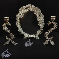 آینه شمعدان سفره هفت سین - سوغات مادرجون