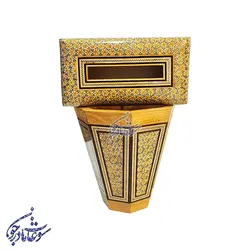 جا دستمال و سطل خاتم مدل تخمه دار - سوغات مادرجون