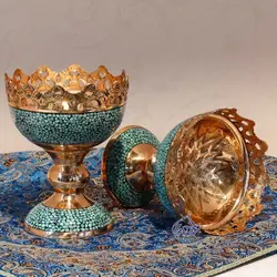 آجیل خوری فیروزه کوبی سایز 16 سوغات مادرجون