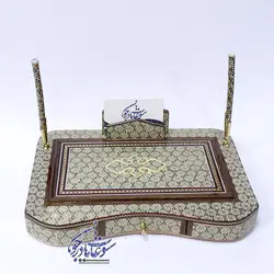 جاقلمی کشویی خاتم کاری - سوغات مادرجون