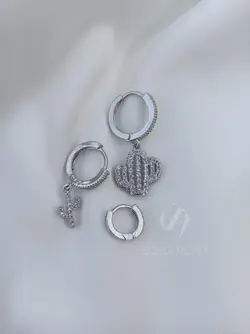 گوشواره سه تایی کاکتوس