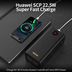 پاور بانک (شارژر همراه) روموس مدل ROMOSS power bank 57000 mAh