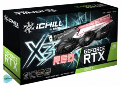 کارت گرافیک Inno3D GeForce RTX 3060 Ti iCHILL X3 Red 8GB G6 - فروشگاه اینترنتی استوک لند