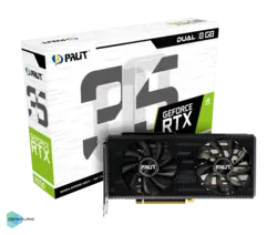 کارت گرافیک PALIT GeForce RTX™ ۳۰۵۰ Dual 8GB G6