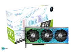 کارت گرافیک PALIT GeForce RTX™ ۳۰۸۰ Ti GameRock 12GB G6X - فروشگاه اینترنتی استوک لند