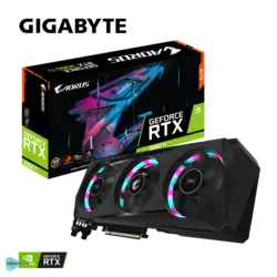 کارت گرافیک GIGABYTE AORUS GeForce RTX™ ۳۰۶۰ Ti ELITE 8GB G6