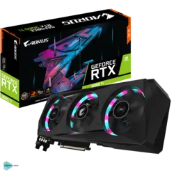 کارت گرافیک GIGABYTE AORUS GeForce RTX™ ۳۰۶۰ Ti ELITE 8GB G6