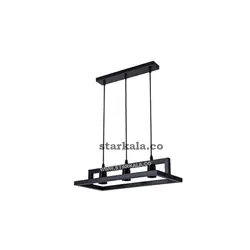 چراغ آویز سقفی ماله ای سه شعله  کد : 521