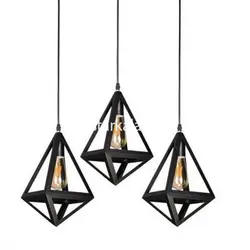 چراغ آویز ۳ شعله مدل فانوس