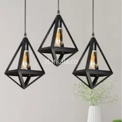 چراغ آویز ۳ شعله مدل فانوس