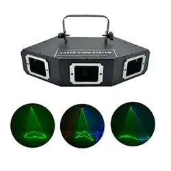 رقص نور لیزری خطی ۳ کانال