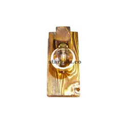 چراغ ديوارى حباب دار چوبى W10