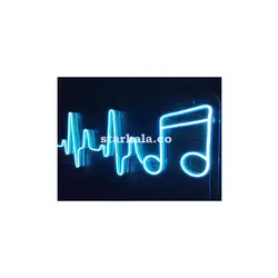 تابلو نئون فلکسی  چراغ خواب موزيک كد 232
