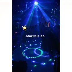 رقص نور نیمکره فلش خور