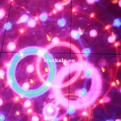 رقص نور  نیمکره فلش خور