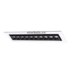 چراغ سقفی led توکار 24 وات زاویه پذیر یک ردیفه مازی نور مدل لومیلد كد315