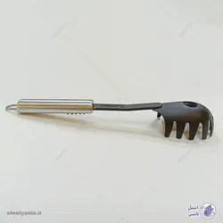 کفگیر تفلون ماکارونی دسته استیل اف‌تی‌ویژن(Ftvision)