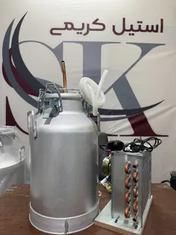 دستگاه گلاب و عرقگیری 20 لیتری همراه باکندانسور برقی