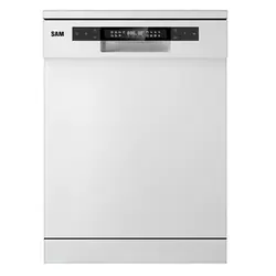 ماشین ظرفشویی سام 15 نفره مدل SAM DW-186 W