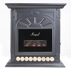 بخاری گازسوز کوپال طرح شومینه مدل سریر Koopal SARIR-MEDIUM-1500