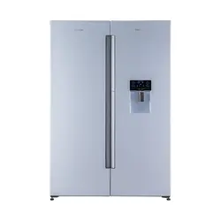 یخچال و فریزر دوقلو دیپوینت سفید چرمی مدل Depoint MAX-EM