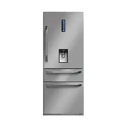 یخچال فریزر الکترواستیل فریزر پایین تیتانیوم مدل کارینا ElectroSteel ES36-Carina