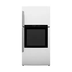 یخچال فریزر بنس فریزر بالا سفید مدل Beness NICE