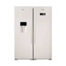 یخچال و فریزر دوقلو الکترواستیل سفید مدل ElectroSteel ESA23-Convert-UniGlass-R/F