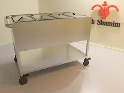 ترولي حمل غذاي گرم(بیمارستانی)                                               مدل : TB- 173