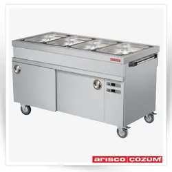 ترولی حمل غذای گرم 4 لگن 1/1 مدل BTEB714HM                                             مدل : TB-Arisco-BTEB714HM