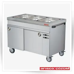 ترولی حمل غذای گرم 3 لگن 1/1 مدل BTEB711HM                                             مدل : TB-Arisco-BTEB711HM