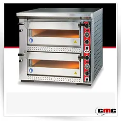 فر پیتزا دو طبقه گازی GMG مدل PC 44 DE