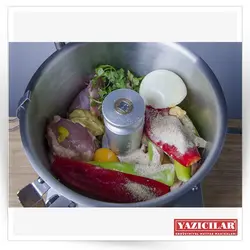 کاتر میکسر و غذا ساز 6 و 9 و 11 لیتری سری DES یازی چیلار ترکیه                                               مدل : DES Line