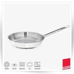 ماهیتابه تمام استیل KAPP ترکیه                                               مدل : TB-Frypan