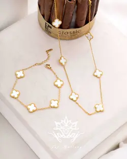 ست گردنبند و دستبند ونکلیف