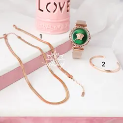 ست ساعت ورساچه/گردنبند/دستبند