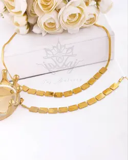 ست گردنبند و دستبند چنل