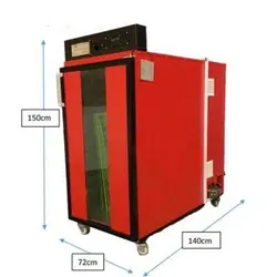 150 کیلو گازی تک کابین صنعتی میوه خشک کن هواکروز