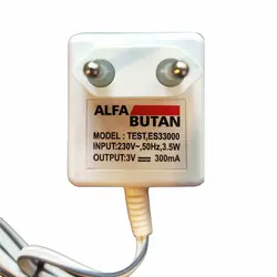 آداپتور آبگرمکن بوتان 3V 300MA