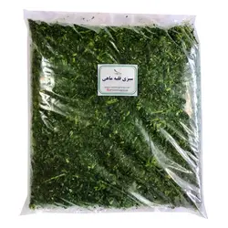 سبزی قلیه ماهی خرد شده