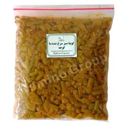 لوبیا سبز سرخ شده با گوجه