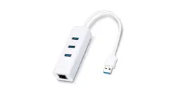 TP-Link UE330 3 Ports USB 3.0 Hub And Network Adapter