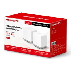 Halo S3(2-pack) 300 Mbps Whole Home Mesh Wi-Fi System