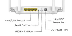 NAZTECH NZT-77DX مودم روتر LTE 3G/4G نزتک