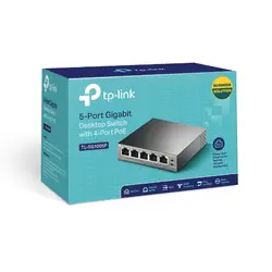 TPLINK TL-Sg1005P 5-Port 10/100/1000Mbps Desktop PoE Switch with 4-Port PoE